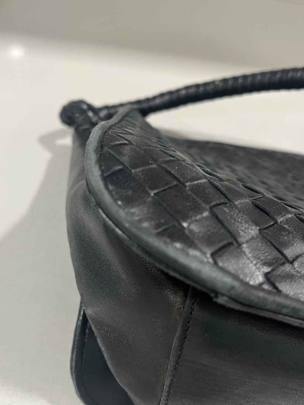 Black Bottega Veneta Handbag.  Made in Italy. - Picture 12 of 12